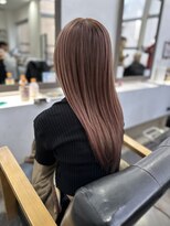 リジョイスヘア(REJOICE hair) 【REJOICE hair】ピンクグレー mido