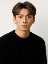 セプト 博多(SEPT.)&nbsp;アッシュベージュ センターパート 韓国パーマ フェザーパーマ