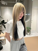 テクネ 天神大名(techne)&nbsp;天神大名今泉ブリーチデザインカラー透明感ハイライト艶感韓国風