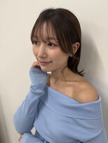 テン(TEN)&nbsp;カジュアルなのに雰囲気満点な切りっぱなしボブ