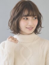 アメリラブ(ameri love)&nbsp;ゆるふわショートボブ×チャコールグレー