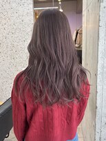 ラニヘアサロン(lani hair salon)&nbsp;ピンクグレージュ/柔らかカラー/透け感カラー/ナチュラルカラー/