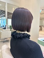 ボヌール 西宮北口(Bonheur)&nbsp;潤いたっぷり。思わず触れたくなる、まとまり抜群の艶髪ボブ