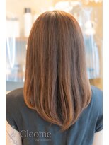 クレオメバイスーリール(Cleome by sourire)&nbsp;♪オリーブグレー大人ガーリーココアベージュ小顔レイヤー前髪