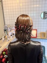 ヘアー アレス(hair ales)&nbsp;ボブセット ヘアセット ヘアアレンジ 結婚式セット