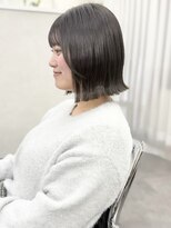 オウル(Owll)&nbsp;＊顎下3cm切りっぱなしボブぱつっとボブバッサリカット＊