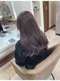 レイヤー ボブ ショート インナーカラー 韓国