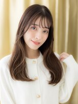 カバーヘア イヴ 戸頭店(COVER HAIR EVE)&nbsp;スモーキーブラウン/アッシュブラウン/小顔カット/韓国風/艶髪e