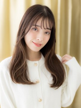 カバーヘア イヴ 戸頭店(COVER HAIR EVE) スモーキーブラウン/アッシュブラウン/小顔カット/韓国風/艶髪e