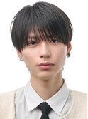 シースルーマッシュ韓国ヘアコンマバングラウンドマッシュ