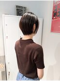 まるっとショート × 髪質改善ストレート