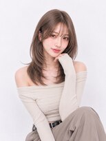 キャロル(CAROL)&nbsp;オリーブグレージュ×韓国レイヤーミディ