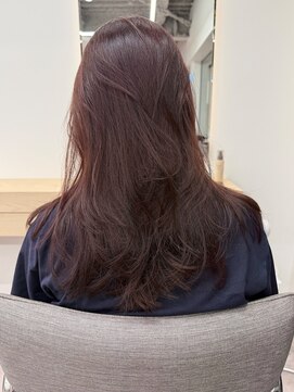 ラル 立川南口(lar) 髪質改善/レイヤーカット/マロンブラウン/ブリーチなしカラー