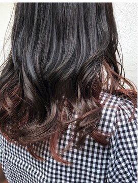 フロート 小阪店(float) ピンクグラデーション_結婚式,前下がり,斜めバング