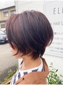 ピンク系カラー / ショートボブ