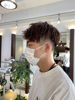 ヘアアーク(HAIR arc)&nbsp;ツイストパーマ風ツーブロック【津田沼】【幕張】【本八幡】