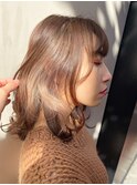 【遠藤 駿】小顔ハイライトカラー上質ブラウン