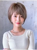 大人かわいい小顔ショートボブショートヘア20代30代40代表参道