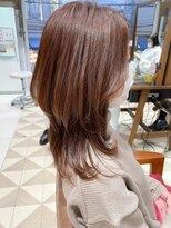 バブ バイネオリーブ(Bab by neolive)&nbsp;大人可愛いウルフ☆セミロング　フェミニン イメチェン