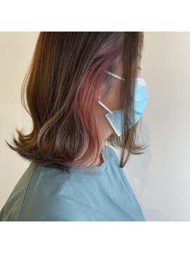 ビオトープミヨシ(Bio-Top MIYOSHI) ピンクオレンジ×ベージュ◎30代40代50代