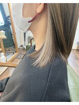 エルソル(Elsol) 【Elsol】ホワイトベージュイヤリングカラー