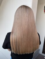 サロンドミルク 新百合ヶ丘店(salon de MiLK)&nbsp;＊ハイトーンハイライトインナーカラーベージュ新百合ヶ丘