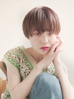 ジュール 大分(Joule)&nbsp;セクションカラー/ペールベージュ/透明感ボブ[大分駅]