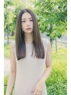 ユアーズ 青葉台店(youres) 髪質改善で作る美髪改善 ツヤ髪ストレート 前髪カット Aujua