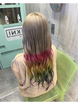 インク 渋谷(INK.) ユニコーングラデーションカラー