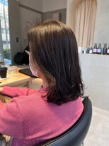 ガリカ 横浜(Gallica) 【後藤嵩広】地毛風カラーミディアムボブ/ミディアムレイヤー