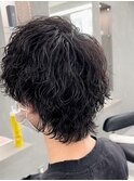 後ろ姿もかっこいいウルフ