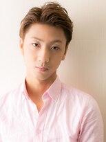 メンズヘア ビーセカンド 草加店(MENS HAIR B-2)&nbsp;オールバックでうるツヤ束感メンズ似合わせカットR草加