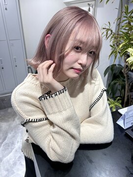 ロイオブジゼル(roi of GiseL) ピンク 切りっぱなし