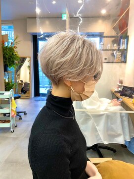 エニ 自由が丘(ENi) マチルダボブ/ピンクベージュ/インナーグレージュ[自由が丘駅]