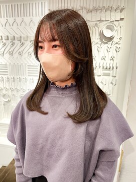 アンヘアー 元町三宮(UNHAIR) ゆるふわ×シルキーベージュ