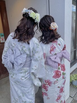 ドット ヘアー(dot.hair) 浴衣ヘアセット