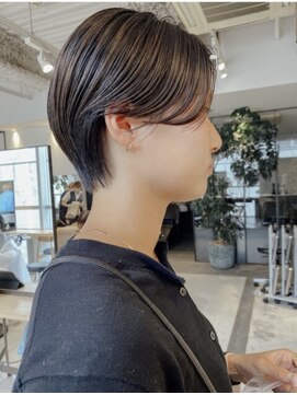 フィルムス 柏(FILMS) 暗めカラー/ショートボブ/マロンベージュ/くすみベージュ/柏