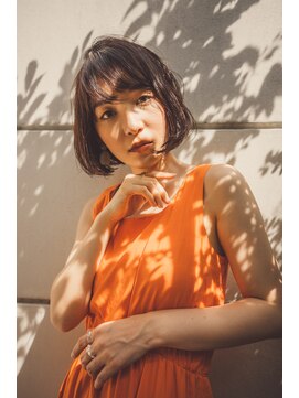 フラミューム 大森(flammeum) ゆるふわボブ