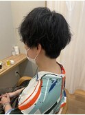 ユニセックスパーマ