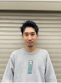 表参道 roijir × スパイキーショート × ネイビーブルー