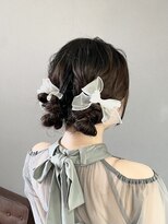 ココカラヘアー ニコ(cococara hair nico)&nbsp;結婚式アレンジ/お呼ばれヘア☆