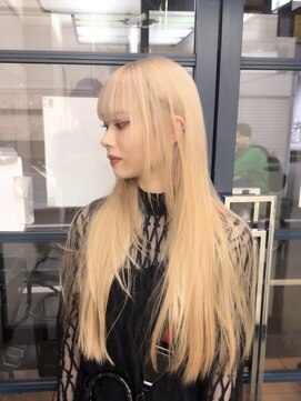 ニコ トウキョウ 渋谷(nico TOKYO) プラチナブロンド/髪質改善/ダブルカラー/ケアブリーチ/20代