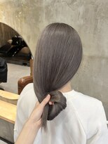 ノエル ヘアー アトリエ(Noele hair atelier)&nbsp;☆色落ちまで可愛い！ミルクティーグレージュ☆