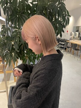 カイラ(KAILA) ぷっつとボブ外ハネボブワイドバンク20代30代似合わせ◎杉本