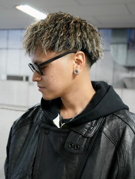 ノアソルテ 名古屋 栄(NOA solte.) NOA solte. メンズツイストスパイラルパーマ/メンズハイライト