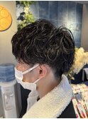 マッシュパーマ
