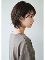 アントワープトーキョー(antwerp TOKYO)&nbsp;30代40代50代ショートレイヤー顔周りレイヤー耳かけ髪質改善