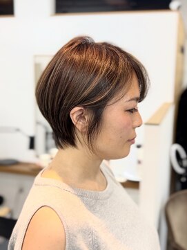 ファーストステップ 表参道(FIRST STEP) 30代40代◎大人可愛い小顔ショートボブ 表参道
