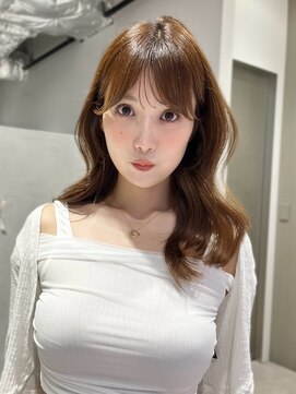 ミンクスオーバー(MINX OVER) くびれヘア/韓国ヘア/レイヤーカット/顔まわりカット/前髪縮毛