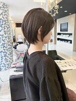 エアー 神戸(AIR)&nbsp;白髪ぼかし/丸みショート/グレージュカラー/30代40代50代